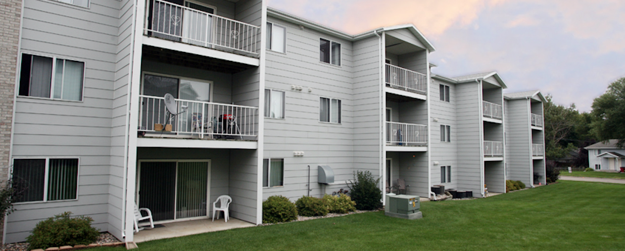 Prairie Winds Community at sunset