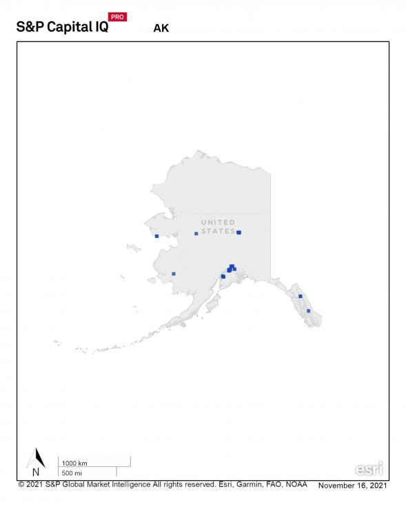 Alaska map
